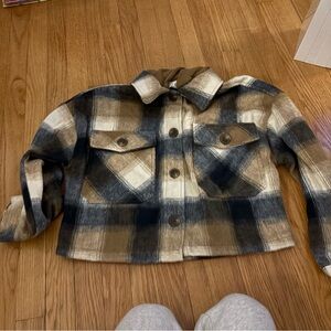 FASHION NOVA PLAID JACKET